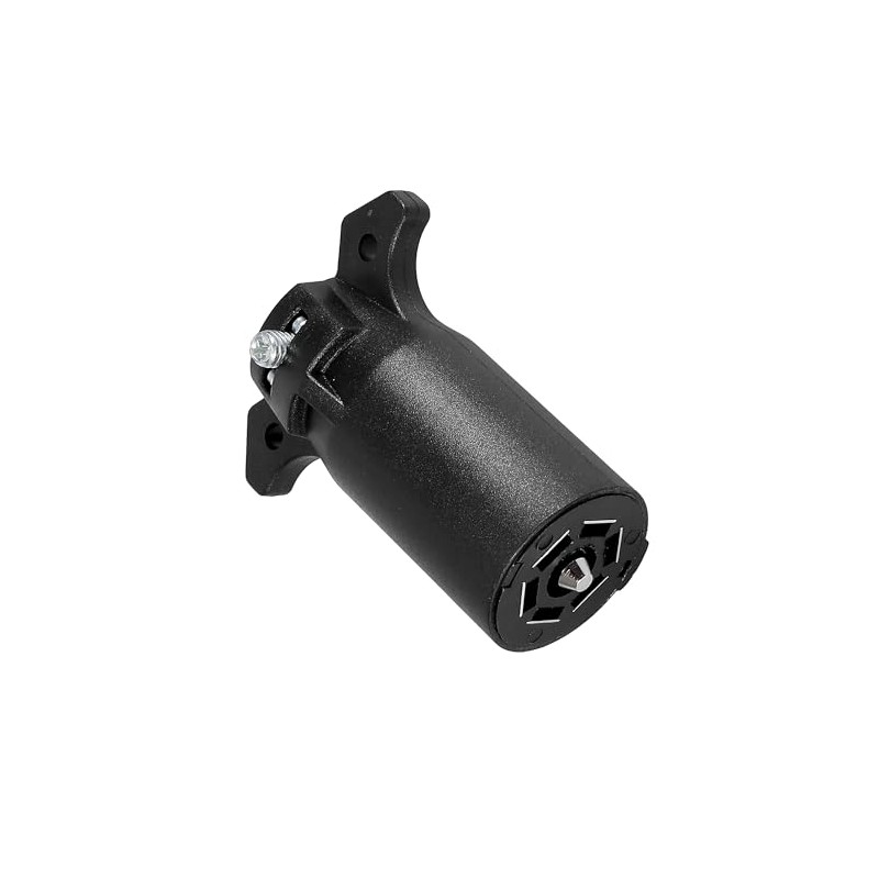 MACHSWON Car Trailer Plug Adaptor Connector 7 Way Pin Round
