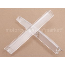 Unbranded For Harley Touring Electra Glide FLH Model Stock Tour Pack Side Light Lens Cover