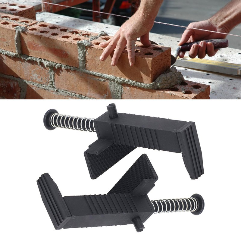 Culnflun Brick Line Clamps 2 PCS, 9~12cm/3.5~4.7 Inch Tightening Range,