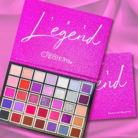 Paleta De Sombras The Legend Beauty Creations 35 Tonos Color de la sombra variado