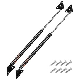 PAMAGOO 20 Inch 100 Lbs Gas Struts C1608054 Tanning Bed Shocks with Mounting Brackets for Rv Basement Door, Rv Queen Bed Travel Trailer Lift Support 2pcs