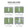 6 Set Compression Packing Cubes for Travel, Large Medium Small