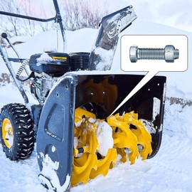 MEEIHUI (20 Sets) Auger Shear Pins Bolts and Nuts Steel Metal Bolts Nuts Compatible with Honda Snowblower HS1132 HS624 HS828 HS928 HS724