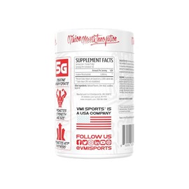 VMI Sports VMI Sports Creatine Monohydrate Powder Muscle Mass ?C Strength ?C Size ?C Power | 5 Grams per Serving (60 Servings, Gummy Bear)