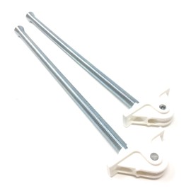 2 x Cord Guide for Roller Shutters with Upper Deflection and Cord Pull/Spring - Cord Guide Spring 300 mm