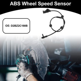 Partuto ABS Wheel Speed Sensor Rear Left or Rear Right ABS Sensor Anti-lock Braking System Sensor No.D2BZ2C190B for Ford Fiesta 2014-2019