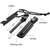 geddid Fire Starter Flint for Survival Camping Outdoor Bushcraft in