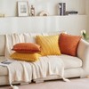 MIULEE Fall Boho Decorative Throw Pillow Covers with Pom-poms, Soft