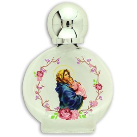 Gifts Catholic Inc. Madonna of the Streets Holy Water Bottle - Color Image - Made in Italy