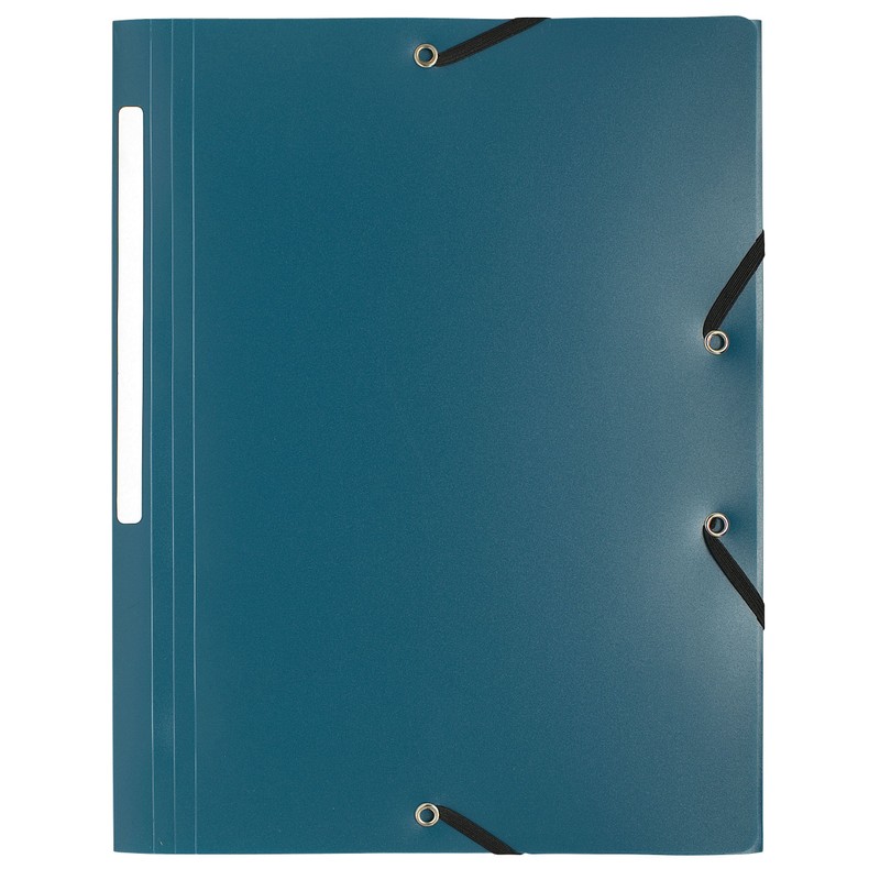 Exacompta - Ref 55810E - Elasticated 3-Flap Folders - Suitable