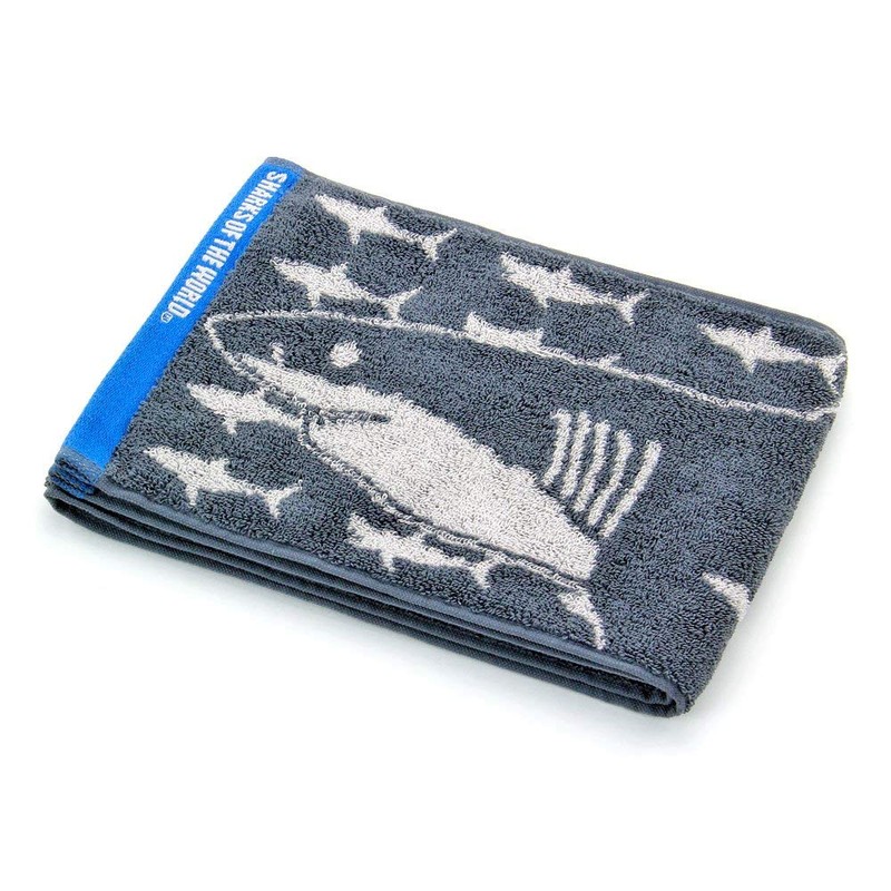 karora-ta Bath Towel Muffler Towel Great White Shark (Carcharodon carcharias)