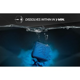 Spyra Colour Water Dye, Luminous & Dissolving Dye Pack for Water Fights, Washable and Residue-Free, 4 Pieces, Outdoor, Pool, Summer Toy for Adults and Children (Blue and Red)