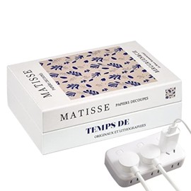 Cord Management Box | Wire Box Hider - Book Shaped Space-Saving Protector Cover for Computer Desk Home Entertainment Center Router Station