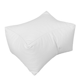 Nail Art Hand Pillow Soft PU Leather 3 Height Detachable Waterproof Arm Rest Cushion for Nail SalonWhite