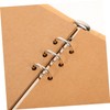 Parliky 1 Set Kraft Paper Notebook Cover Binder Shell with