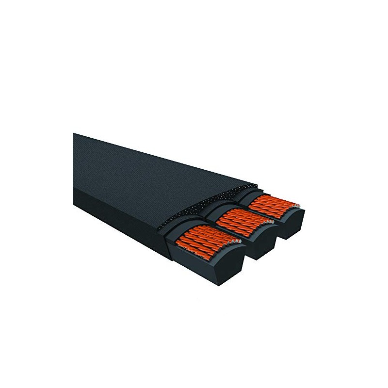 Cinghia Trasmissione Trapezoidale Z 38 | 3/8 X 39 Pollici | Rinforzi In - Foto 5