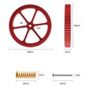 AITIAO Ender 3 Springs Upgrade Kit 4pcs Red Aluminum Hand