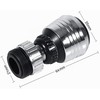 Ftvogue Filtro de Boquilla de Llave Giratorio de 360 Grados