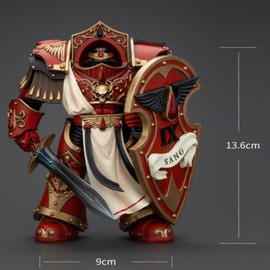 JOYTOY Warhammer Horus Heresy 1:18 Scale 14.2 cm Blood Angels Crimson Paladins Squad Crimson Paladin 1 Collectible Action Figure with Exquisite Design Gifts for Fans & Collectors