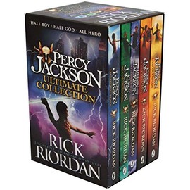Percy Jackson & the Olympians 5 Children Book Collection Box Set (The Lightning Thief, The Last Olympian, The Titan's Curse, The Sea of Monsters, The Battle of the Labyrinth)