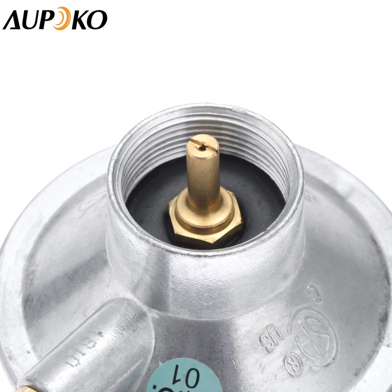 Aupoko Low Pressure One Pound Propane Tank Gas Regulator Valve,