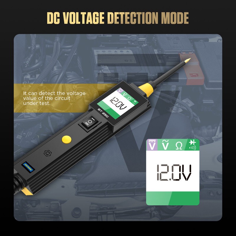AUTOOL 12V 24V Car Auto Electrical Power Circuit Tester Probe