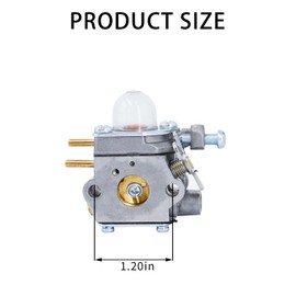 KELKONG 753-06190 Carburetor for Troy Bilt TB22, TB21EC, TB22EC, TB32EC, TB42EC, TB80EC, TB2040XP, for WeedEater Trimmer, for Murray M2500, M2510 Brushcutter Parts
