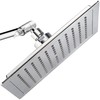 AquaSpa Giant 9-inch Diagonal Square Rain Shower Head PLUS 11-inch