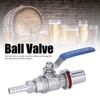 304 Stainless Steel Female Thread 1/2in Beer Kettle Ball Valve
