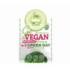 7Days Go Vegan Face Mask Green Day For Real Bunnies,