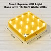 Simplelight 5 Inch Square Led Light Base - Light Base