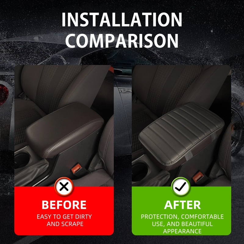 Unbranded For Hyundai Car Accessories Center Console Cover Armrest Cushion