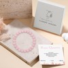 Rose Quartz Bracelets for Womens, Adjustable Rose Quartz Bracelet Crystal
