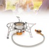Camping Stove Portable Aluminum Alloy Stainless Steel Practical Outdoor Cooking