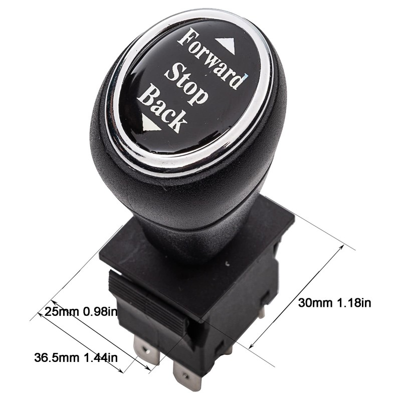 weelye Forward, Stop, Reverse Snap-on Handle Gear Switch for Kids