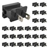 YZXZL 25 Pack SPT-1 Vampire Male Plug for Christmas Lights