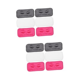 Healeved 12pcs Eyelash Extension Grafting Forehead Pads Comfortable and Eyelash Extension Tool for Forehead during Beauty Treatments