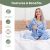 Linenwalas Organic Bamboo Only Flat Sheet - 100% Natural Softest