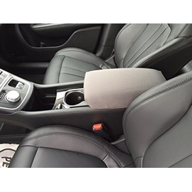 Auto Console Covers- Fits The Chrysler Sebring 2007-2010 Center Console Armrest Cover Waterproof Neoprene Fabric - Gray