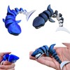 3D Printed Shark Fidget Toy - Fully Articulated Shark -