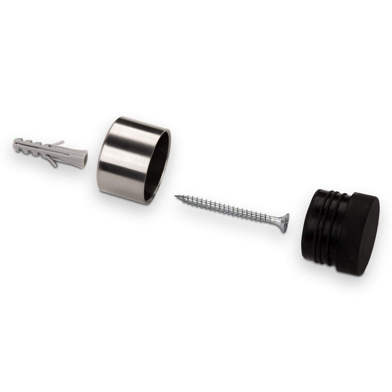 So-Tech Door Stop Topper Real Stainless Steel Diameter 30 mm