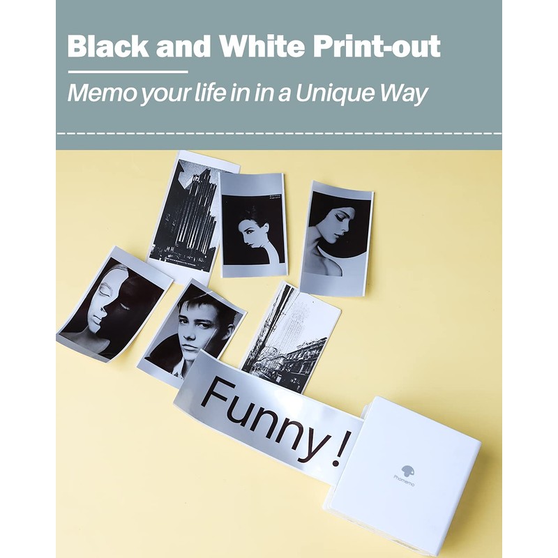 Phomemo M02 Mini Printer- Inkless Bluetooth Thermal Pocket Note Printer