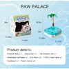 Migipaws 7-in-1 Interactive Cat Toy Motion Activated Indoor Playset with