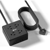 Regleta Multicontacto 8 en 1 SUPERDANNY TP-FG4U4S, 1.5 m, 4