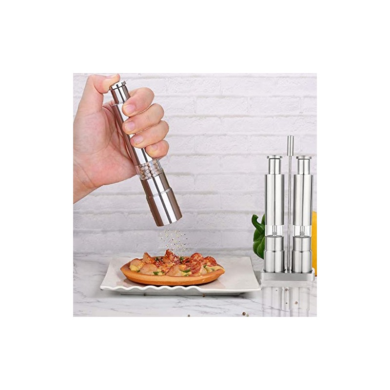 Molinillo para Sal y Pimienta, Molinillos de Especias Acero Inoxidable