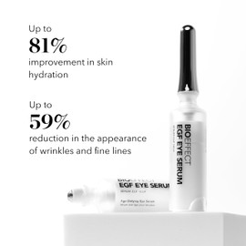 BIOEFFECT EGF Eye Serum with De-Puffer Rollerball | Age-Defying Under Eye Treatment with Epidermal Growth Factor for Fine Lines, Wrinkles, Puffiness & Sagging 6 mL / 0.20 oz