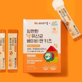 비타민마을 금쪽같은 내새끼 맘편한 어린이 생 유산균 베이비 앤 키즈 8박스 총240포 없음