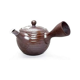 TEA SOUL | Kyusu Giapponese Tokoname in Ceramica Marrone Scuro 270 ml