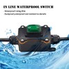 VONVOFF Waterproof Inline Cord Switch,DPST AC 20A-125V,16A-250V On Off Toggle