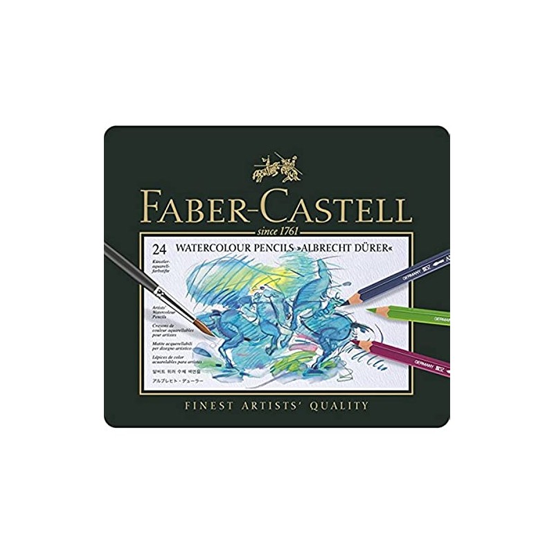 Faber-Castell - Albrecht Dürer Watercolor Pencils 24 Metal Case